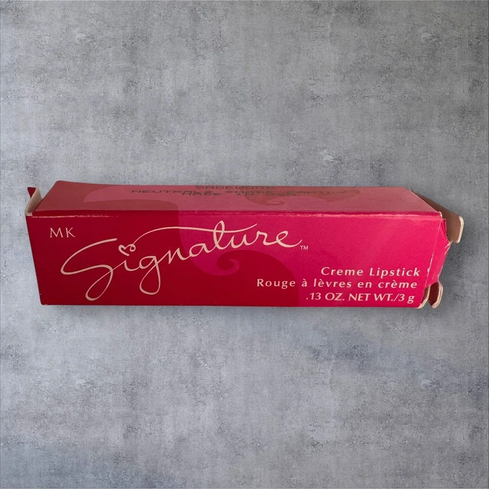 Mary Kay MK Signature Creme‎ Lipstick Sagewood 2706 Neutrals 0.13oz NIB Box Wear